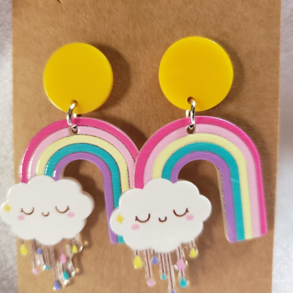 Rainbow 🌈 earrings